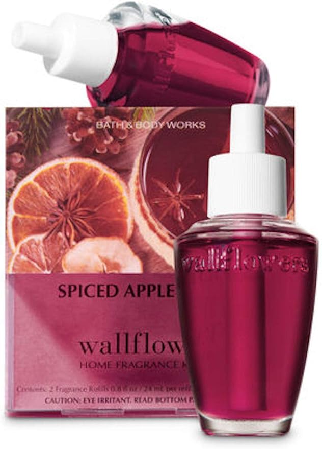 Bath and Body Works New Look! Spiced Apple Toddy Wallflowers 2-Pack Refills