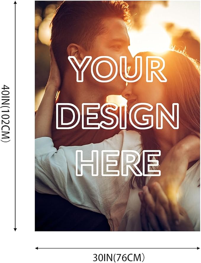 Custom Photo Backdrop For Wall Bedroom Customized Tapestry Personalized Image Text Photo Customized Funny Tapestry Signs Custom Banners Personalized Single Picture Vertical Tapestries 60×80in