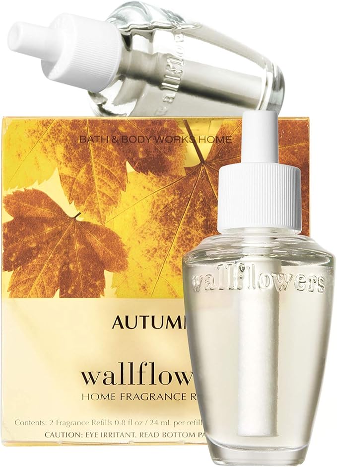 Bath & Body Works Autumn Wallflowers Home Fragrance Refills, 2-Pack