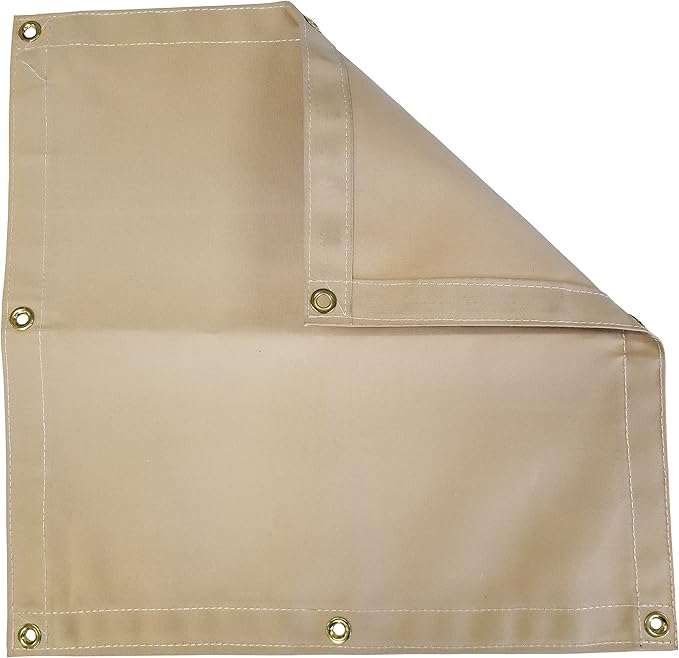 Tan Workhorse Polyester Canvas Tarp 14 Ft. x 20 Ft. - 14.5 Oz.