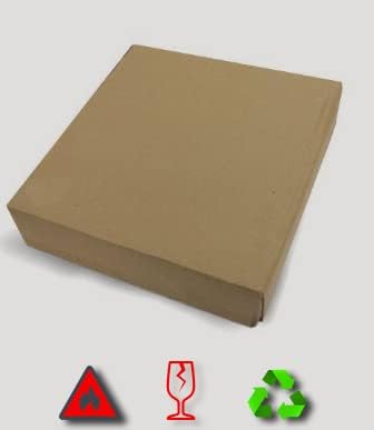 10 Inch Red Wall Clock with 3D Big Numbers, Modern Round Silent Quartz Clock, Easy to Read for Kitchen, for Home, Office, Farmhouse Decor