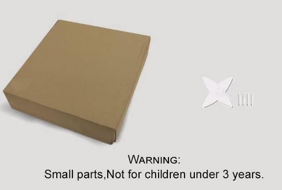 10 Inch Red Wall Clock with 3D Big Numbers, Modern Round Silent Quartz Clock, Easy to Read for Kitchen, for Home, Office, Farmhouse Decor