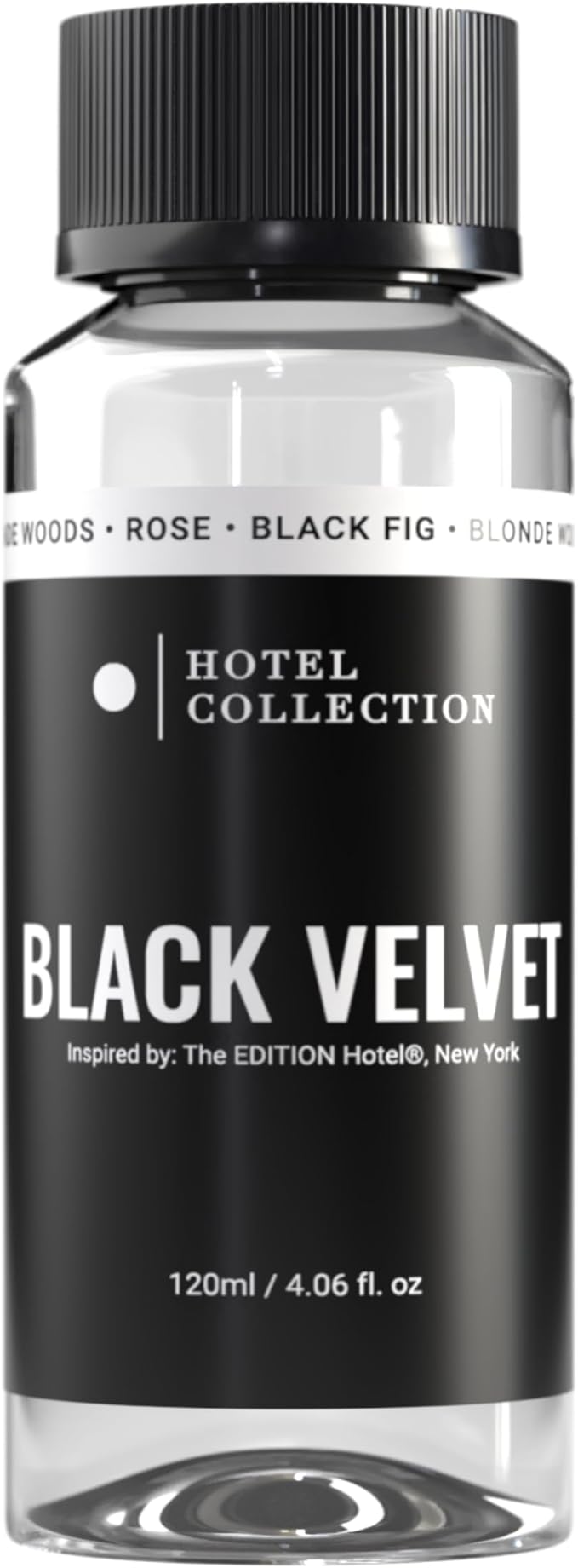 Hotel Collection Diffuser Oil - Black Velvet - Aromatherapy Essential Fragrance Oil - Blonde Woods, Rose, and Black Fig - 120ML 4.1 Fl oz