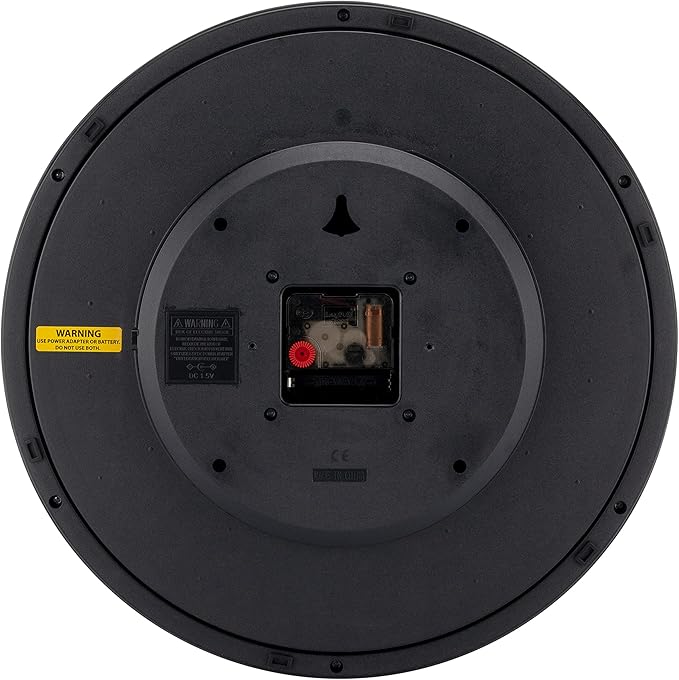 Westclox 14" Round Electric Powered Office Wall Clock White