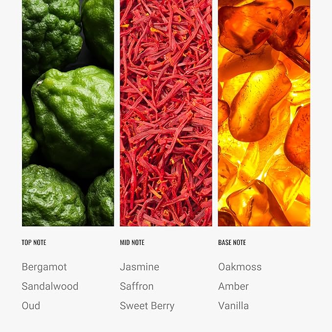 Hotel Collection Diffuser Oil - Crystal Oud - Aromatherapy Essential Fragrance Oil - Bergamot, Sweet Berries, Jasmine & Saffron - 500ML 16.9 Fl oz