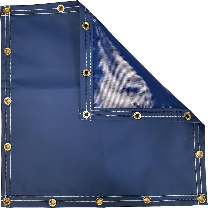 10 Ft. x 20 Ft. Blue 18 Oz. Vinyl Tarp