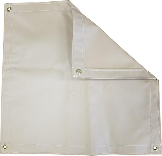 10 Ft. x 10 Ft. Tan 18 Oz. Vinyl Tarp