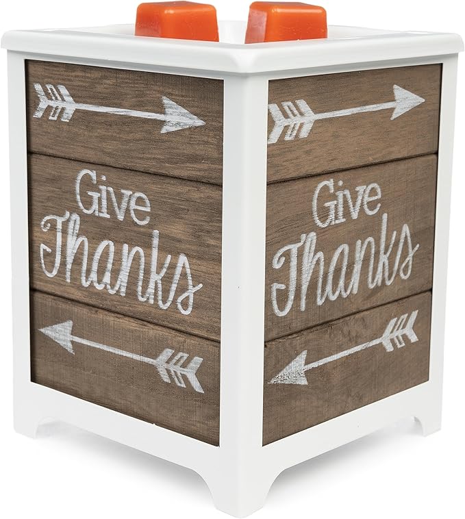 Scentsationals Wax Melt Warmer, for Scented Wax Melts - Autumn Collection Thanksgiving - Fragrance Cubes and Tarts