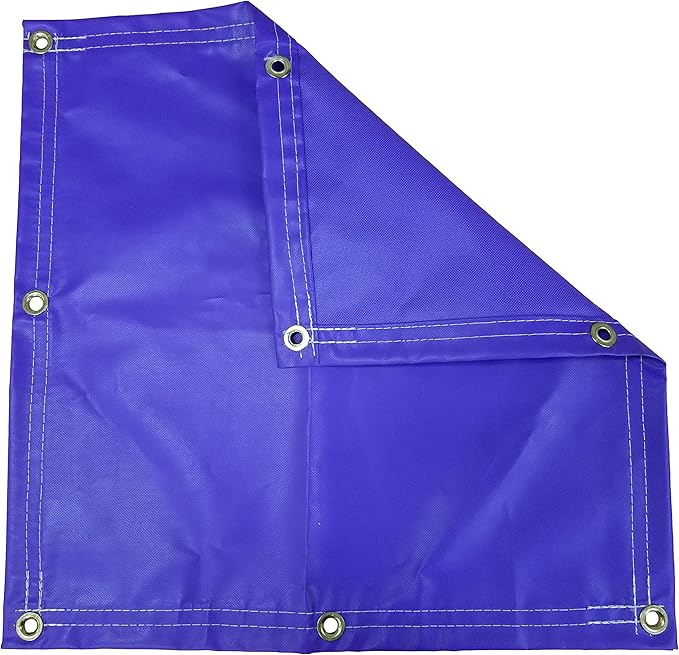 10 Ft. x 10 Ft. Purple 18 Oz. Vinyl Tarp