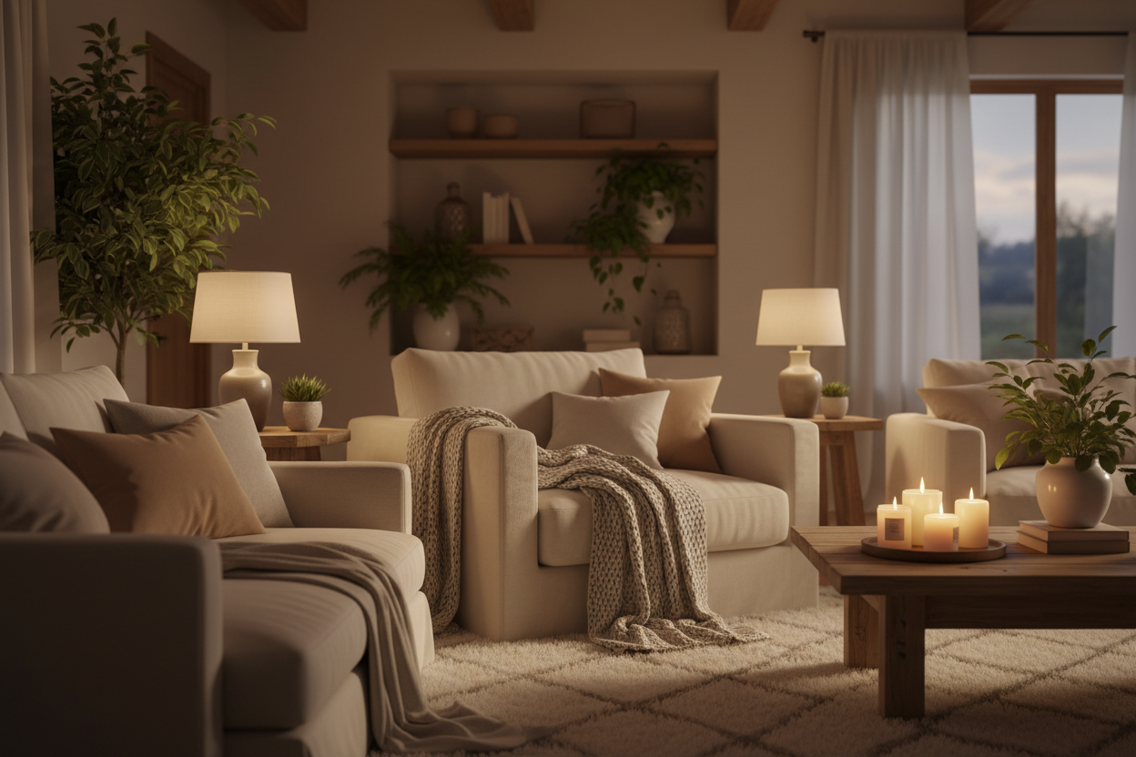 Cozy home decorations